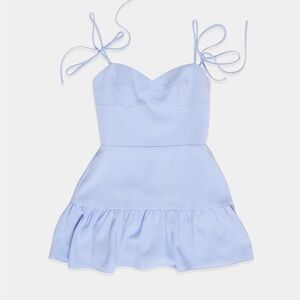 Amanda Uprichard Champagne Skort Romper Rare Color Periwinkle Size: S